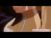 Hentai maid into hardcore fuck by her master