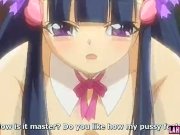 Hentai maid sucks and rides guys hard cock